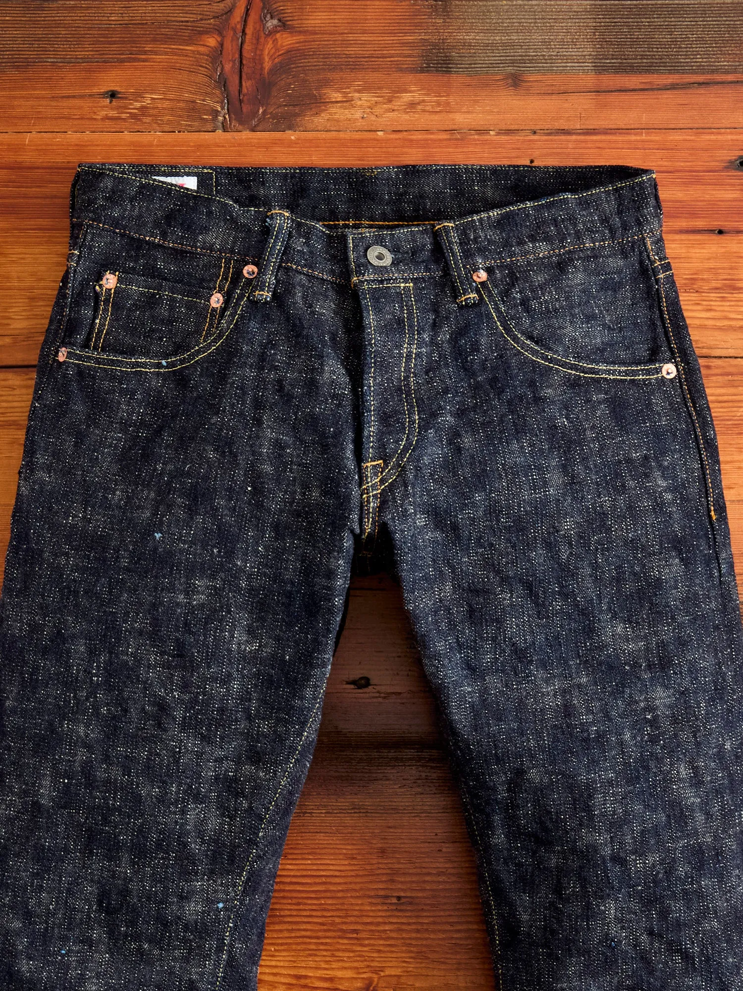 622 "Kasuri" 17oz Slub Selvedge Denim - Relaxed Tapered Fit