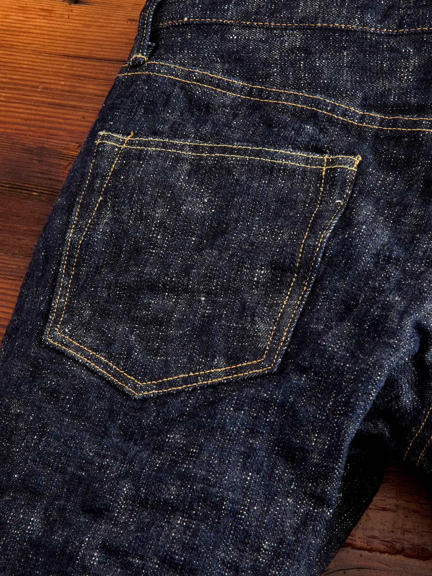 622 "Kasuri" 17oz Slub Selvedge Denim - Relaxed Tapered Fit