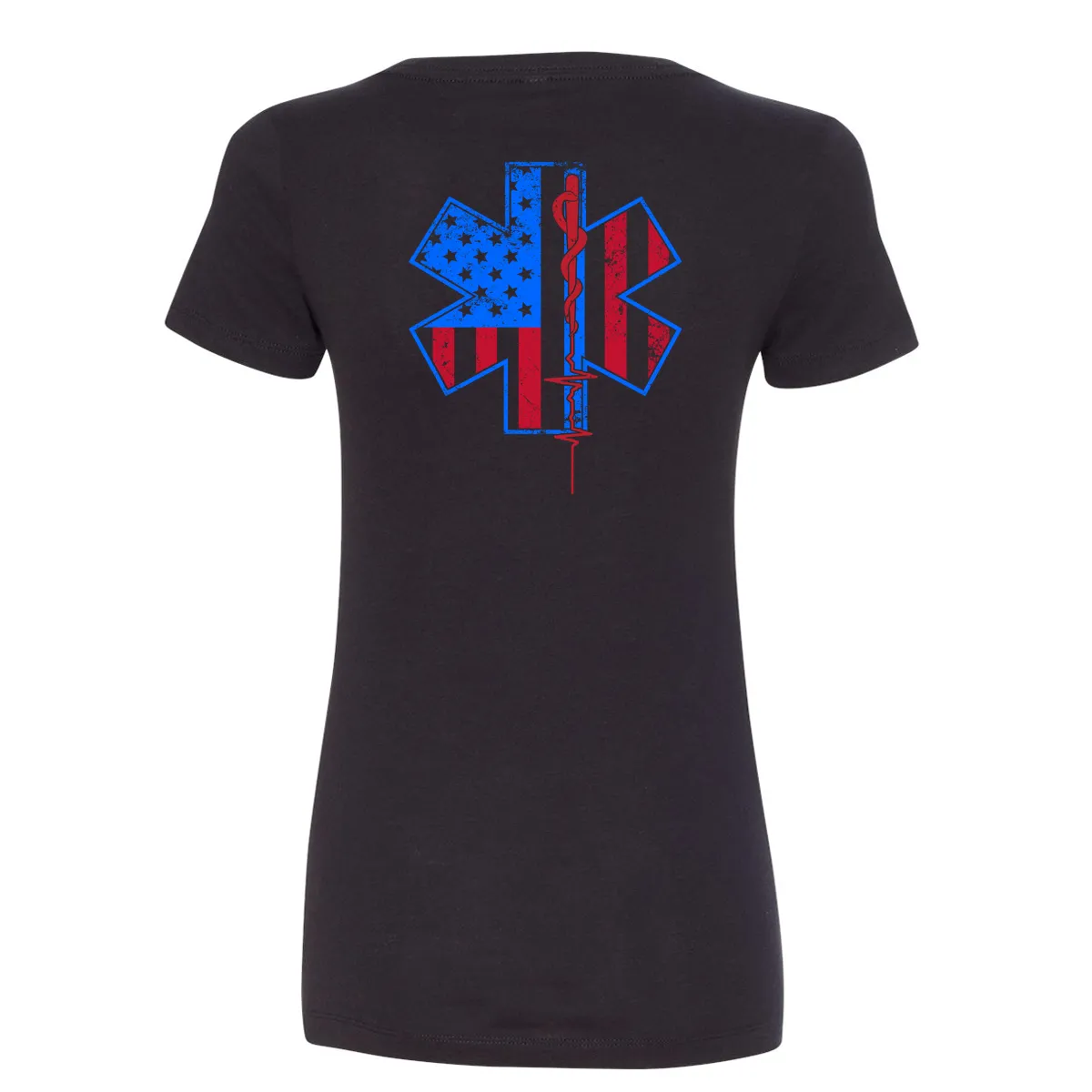 American EMS Women's V-Neck Shirt