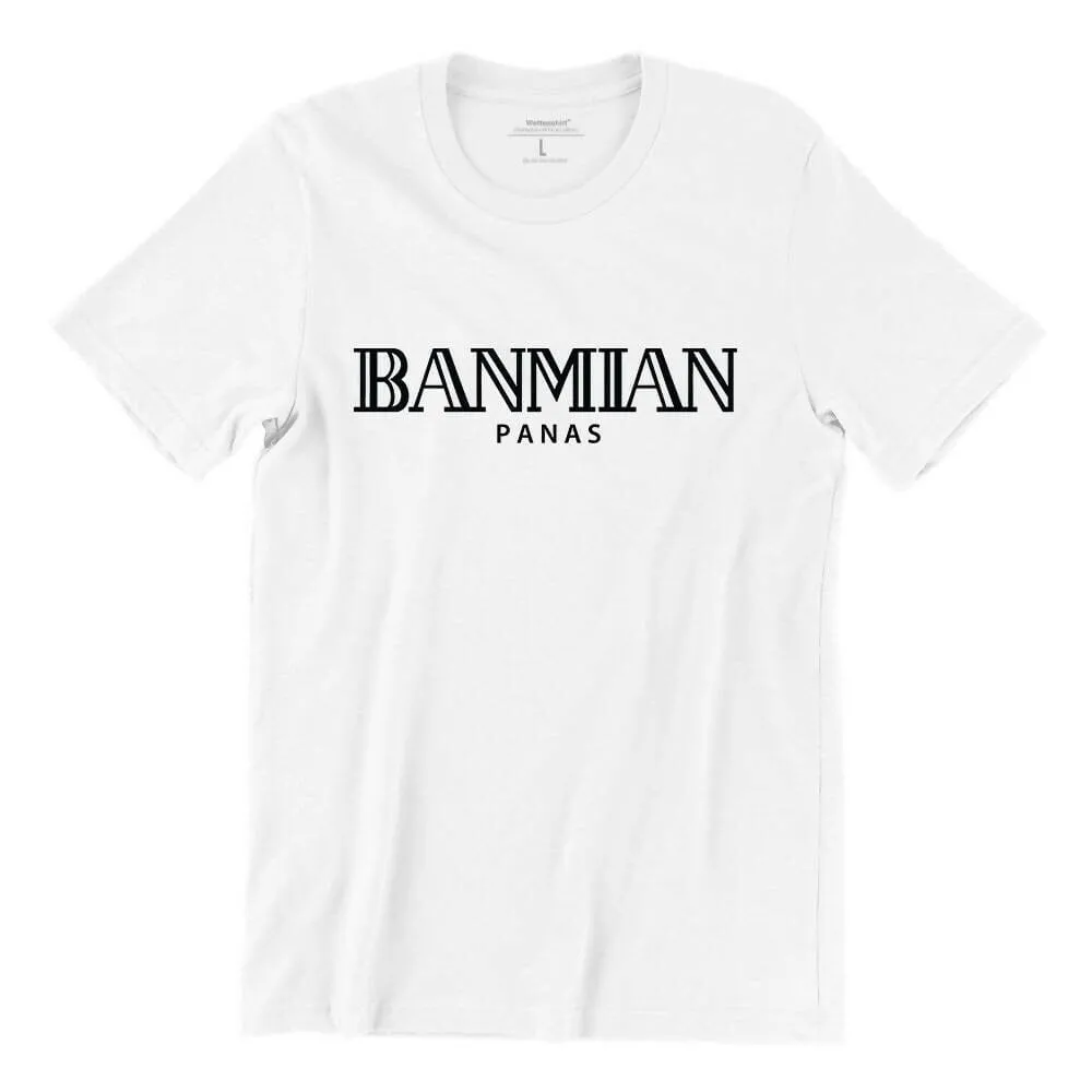 Banmian Panas Crew Neck S-Sleeve T-shirt