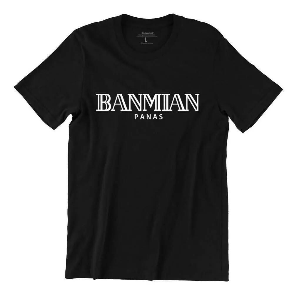 Banmian Panas Crew Neck S-Sleeve T-shirt