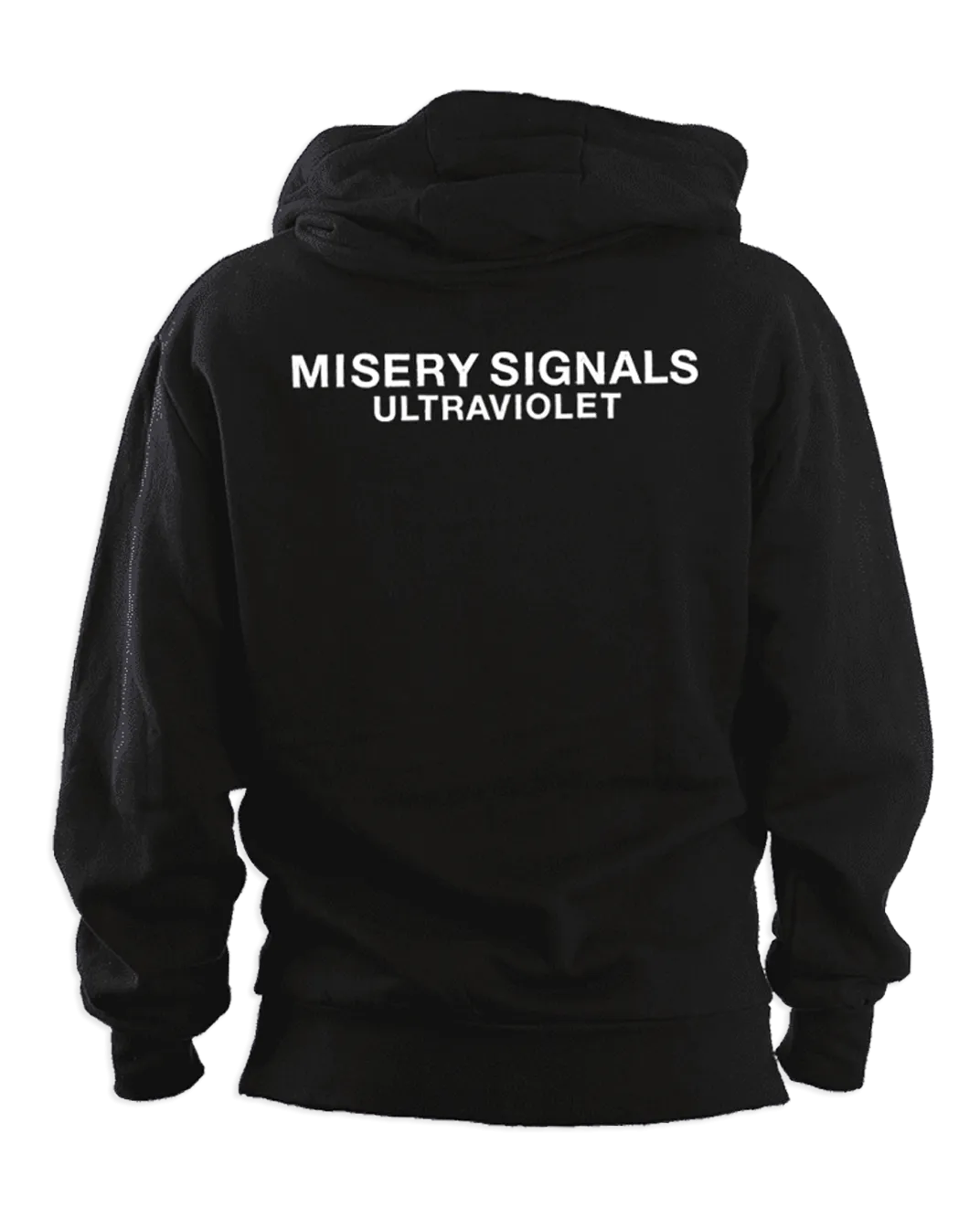 Black Ultraviolet Pullover Hoodie