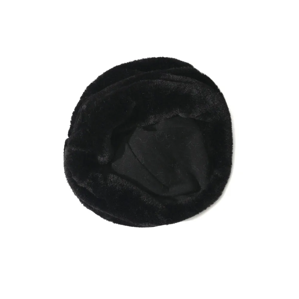 BSR FUR HAT BLACK