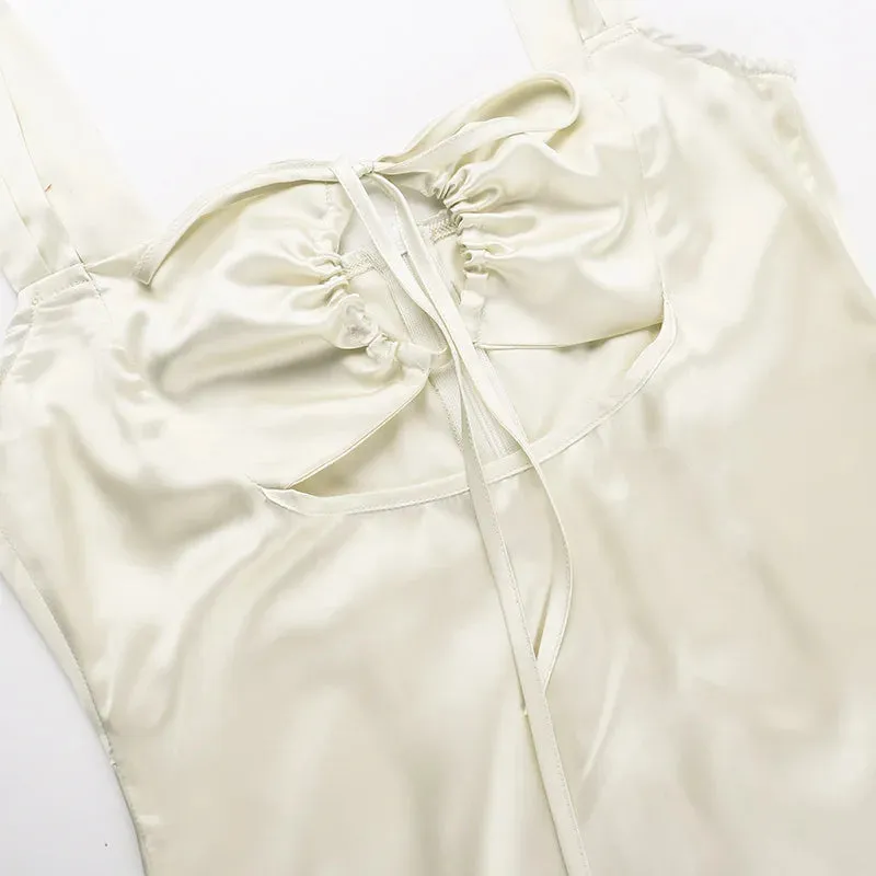 Cocktail Elegant Cream A-Line Mini Dress