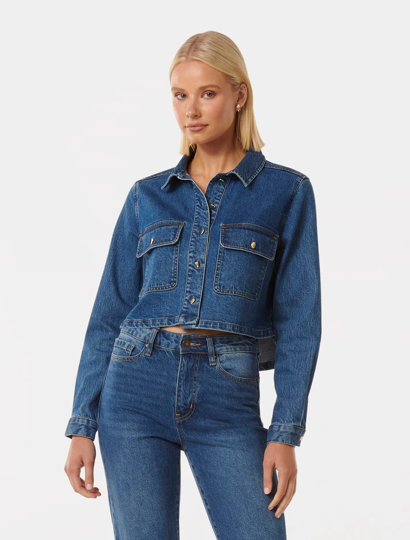 Dana Denim Shacket