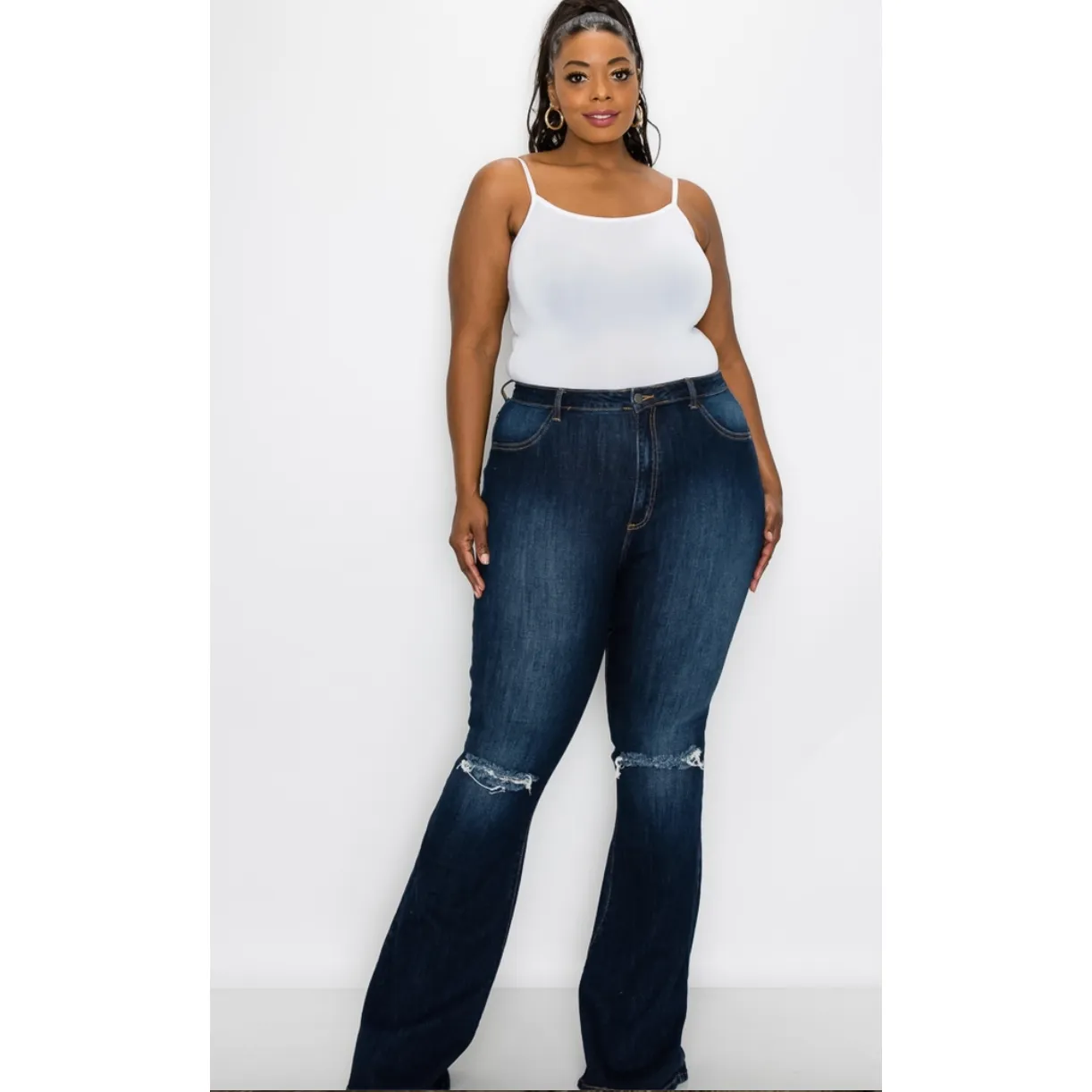 Daphne Dark Wash Curvy Fit Jeans