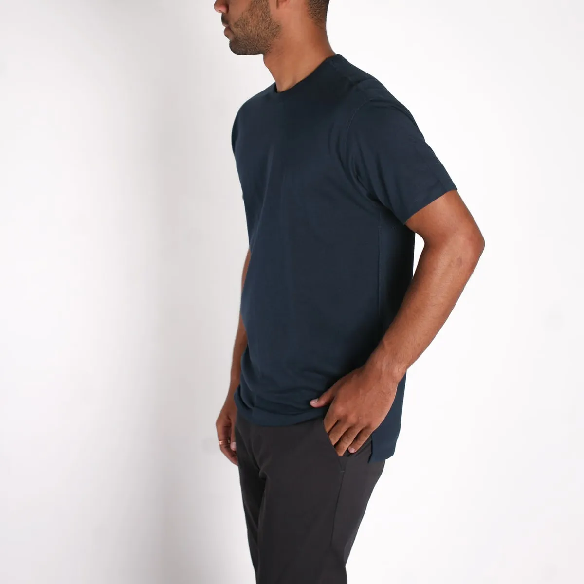 Density Premium T-Shirt Navy