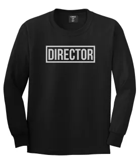 Director Box Mens Long Sleeve T-Shirt