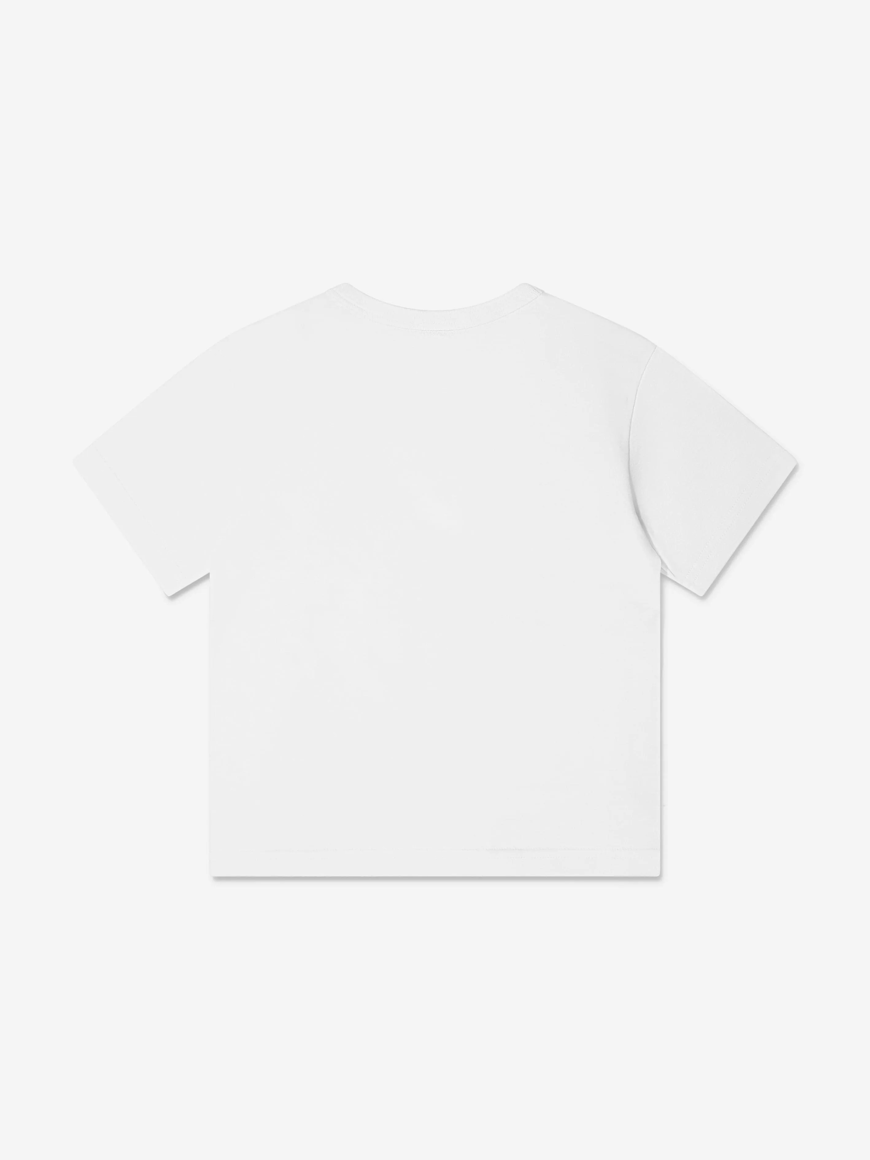 Dolce & Gabbana Boys Logo T-Shirt in White