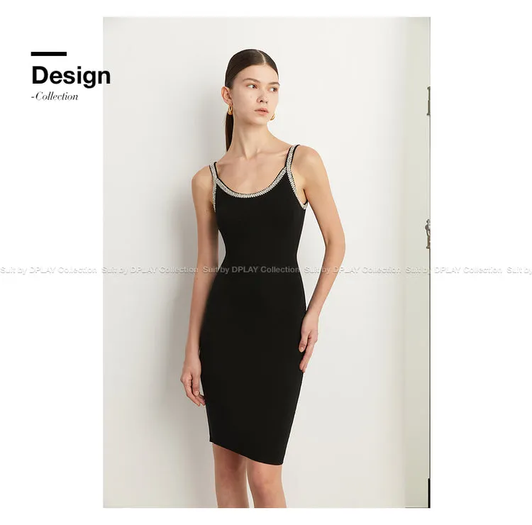 Elegant bodycon Slip Dress - Pinqi