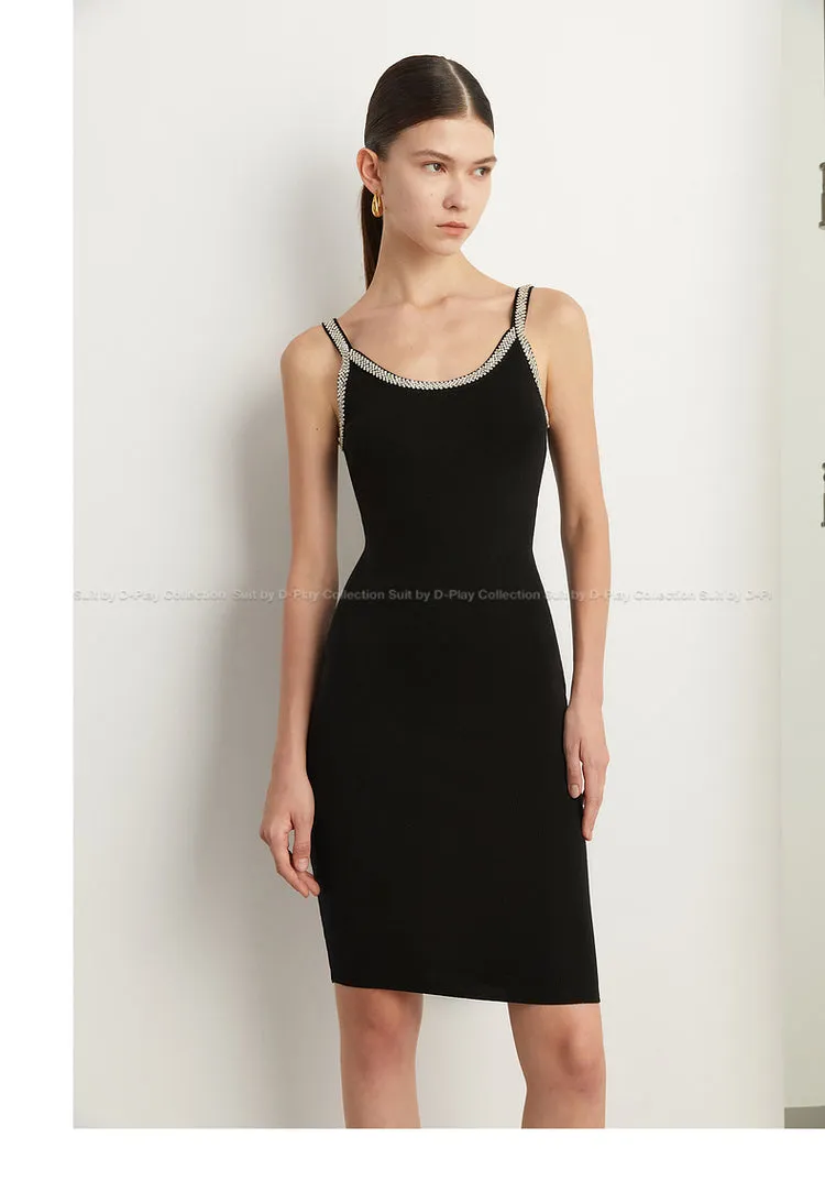 Elegant bodycon Slip Dress - Pinqi