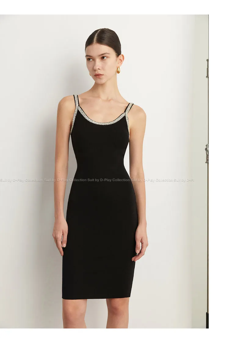 Elegant bodycon Slip Dress - Pinqi