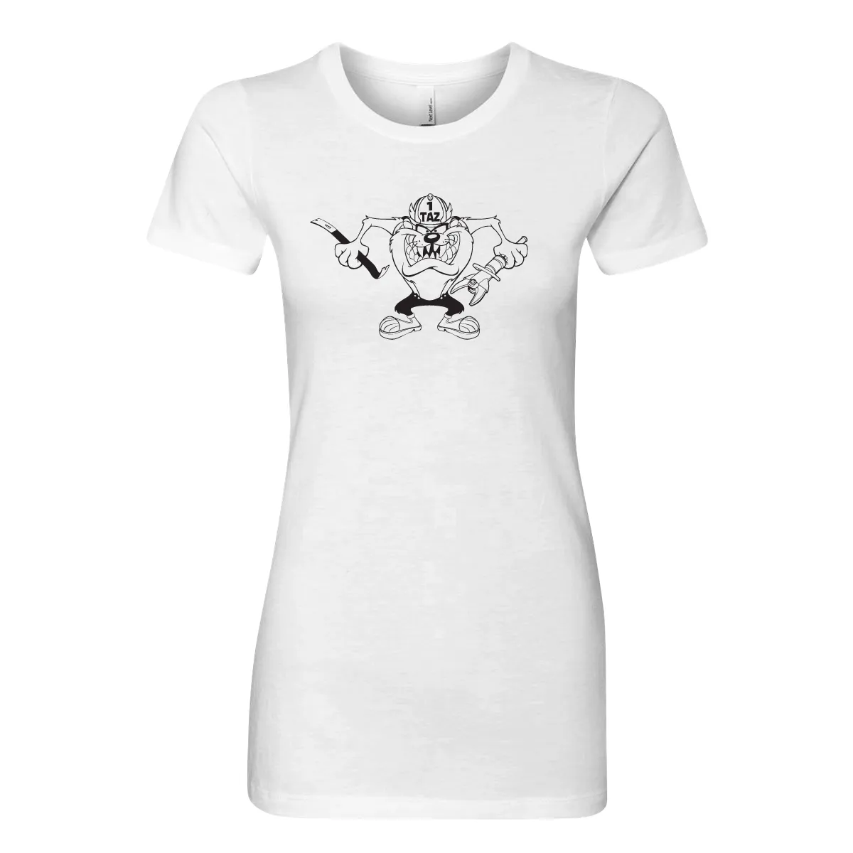 FFC 343 Crazy Taz Premium Women's Crew Neck Shirt