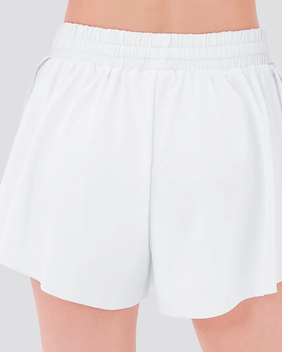 Girls Flowy Shorts- High Waist