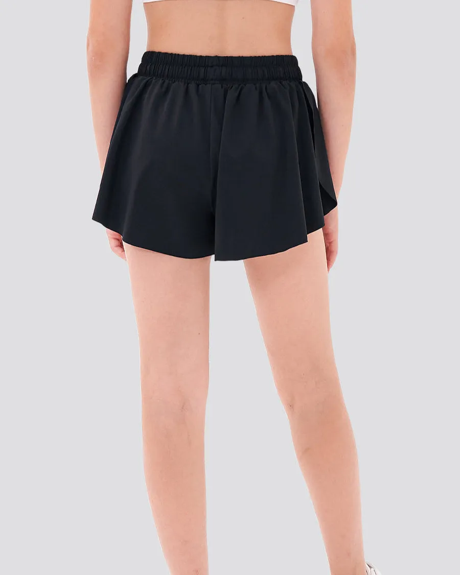 Girls Flowy Shorts- High Waist