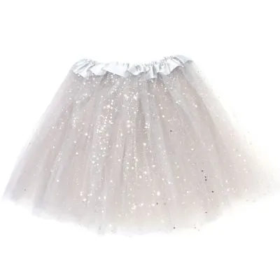 Glitter Tutu - Silver