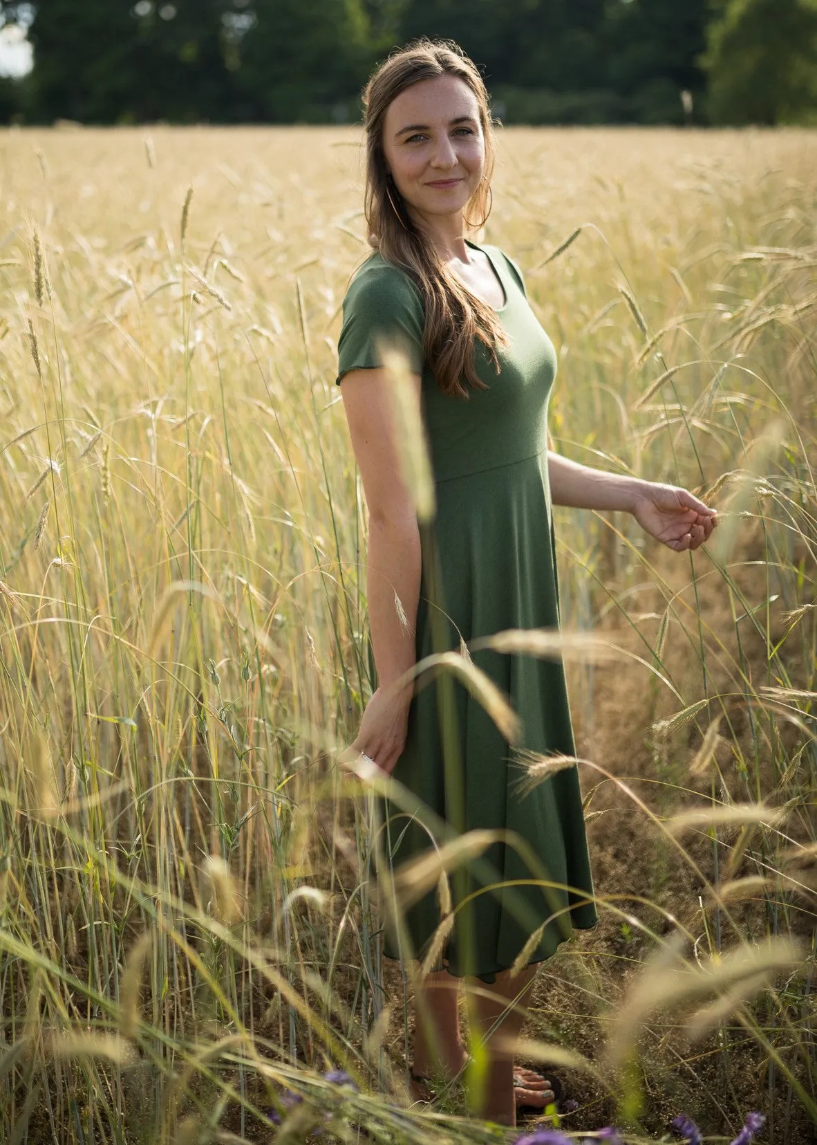 Green Charlotte Dress