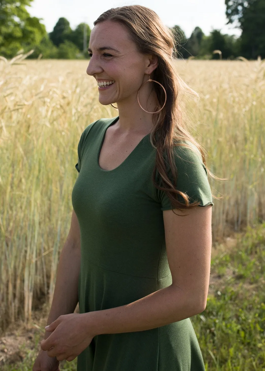 Green Charlotte Dress