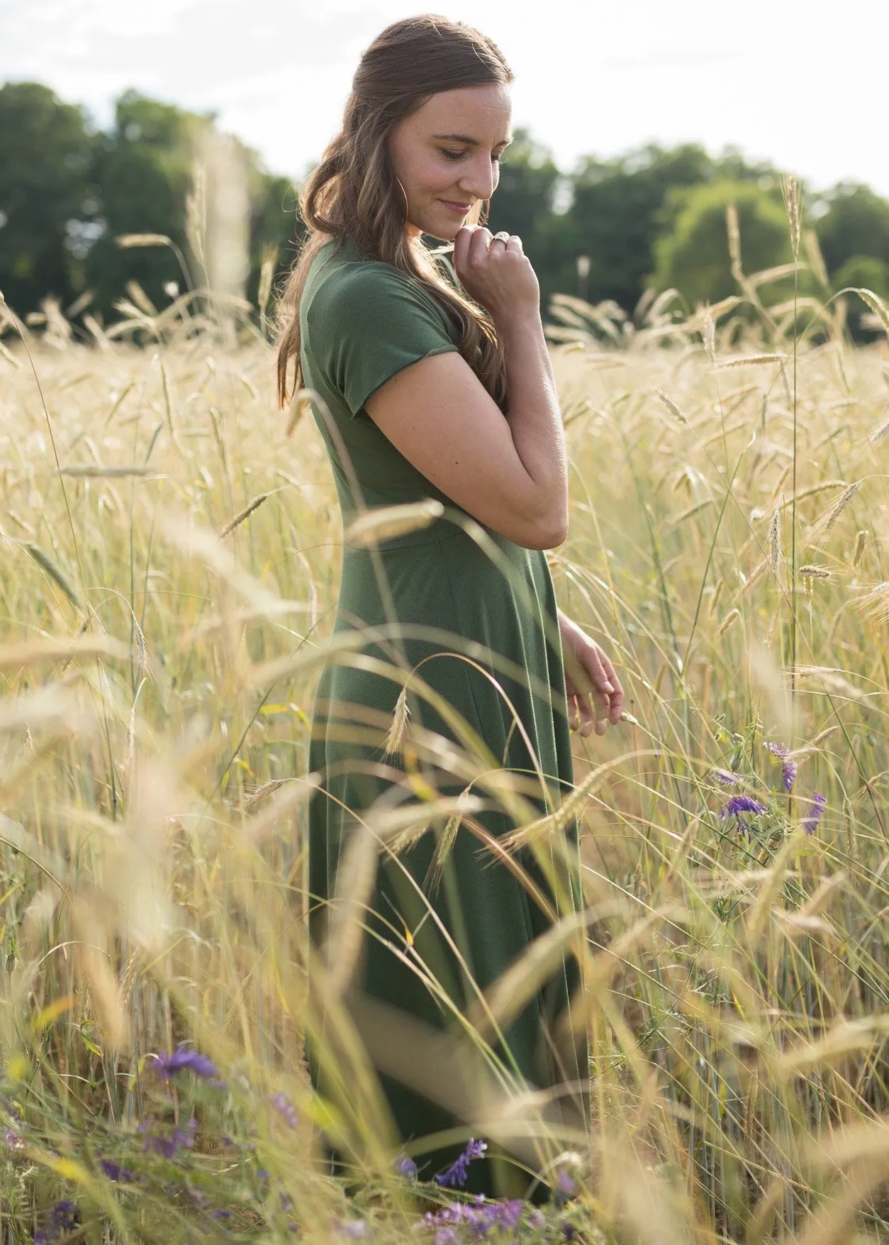 Green Charlotte Dress