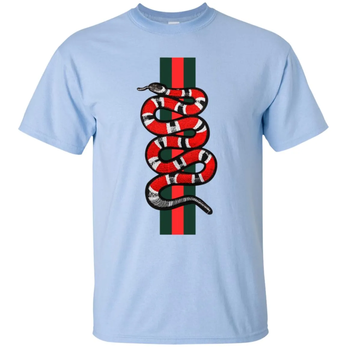 Gucci Snake Hot T-shirt Men Cotton T-Shirt