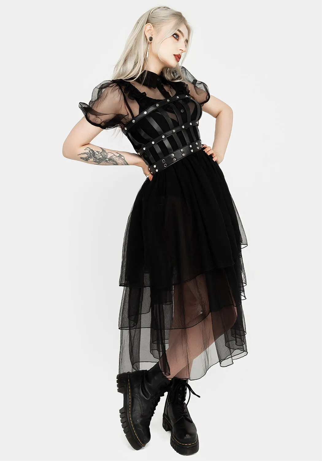 Headhunter Frill Yoke Gown