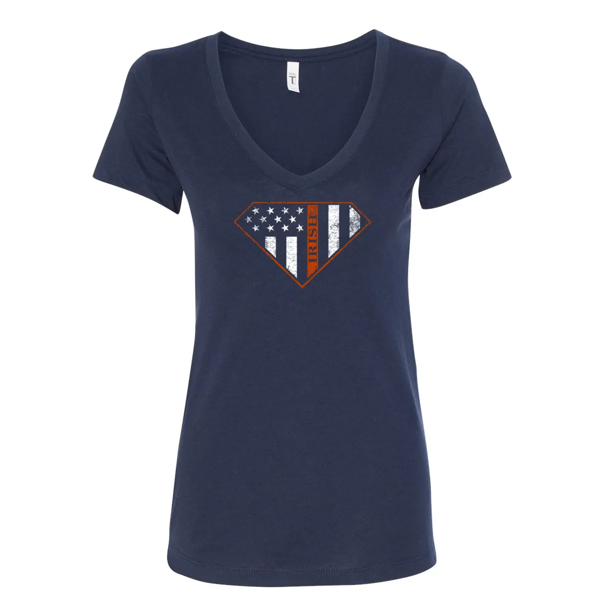 Irish Superwoman Women's V-Neck Shirt