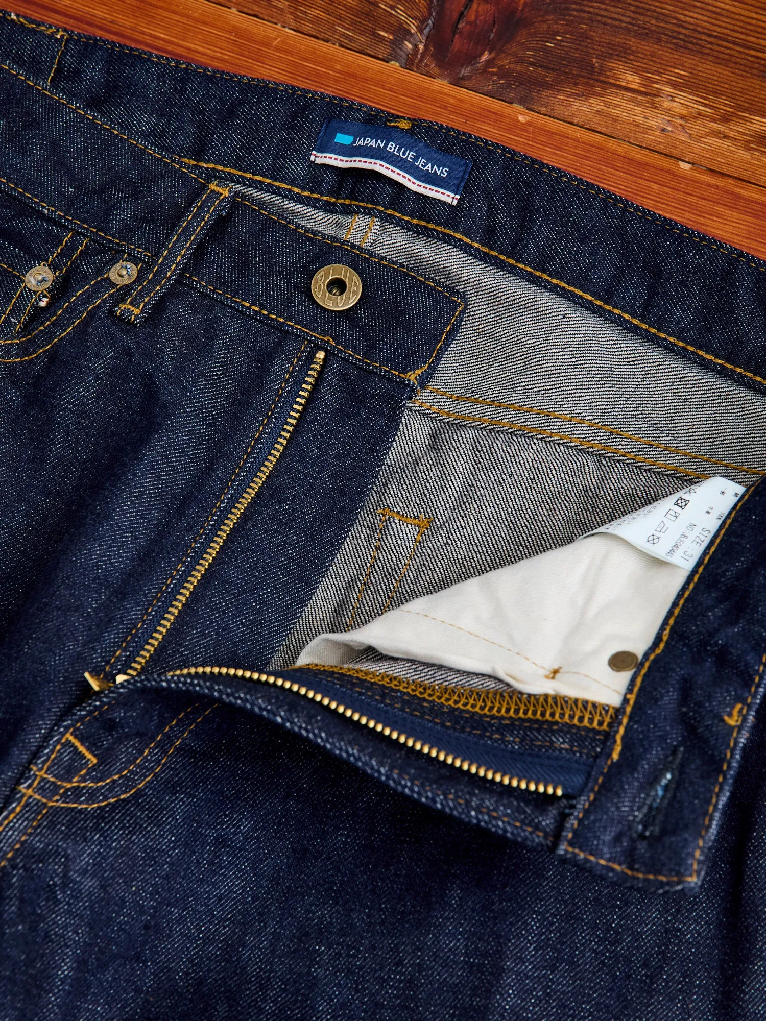 J404-IND "Circle" 12.5oz Selvedge Denim - Classic Straight Fit