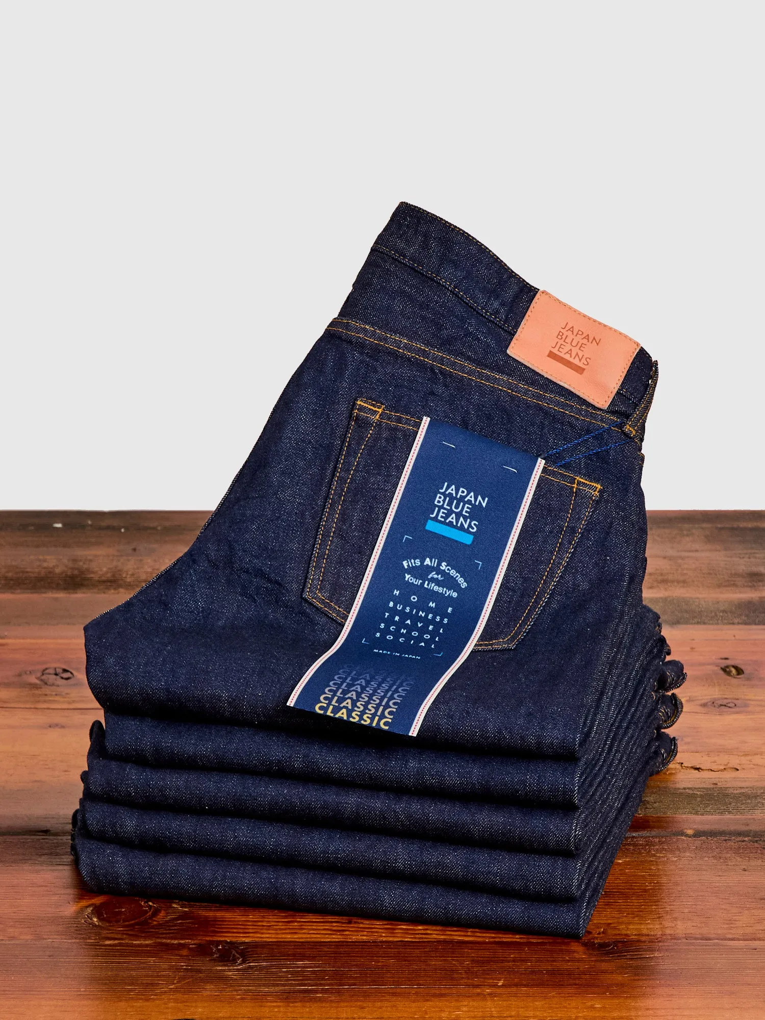 J404-IND "Circle" 12.5oz Selvedge Denim - Classic Straight Fit