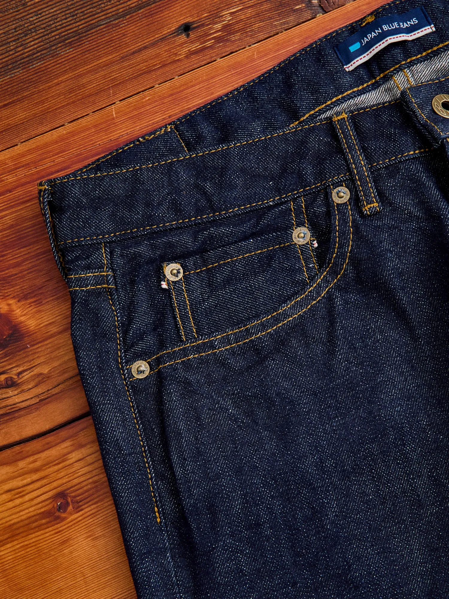 J404-IND "Circle" 12.5oz Selvedge Denim - Classic Straight Fit