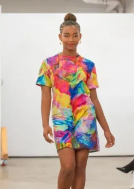 KALEIDOSCOPE T-shirt Dress