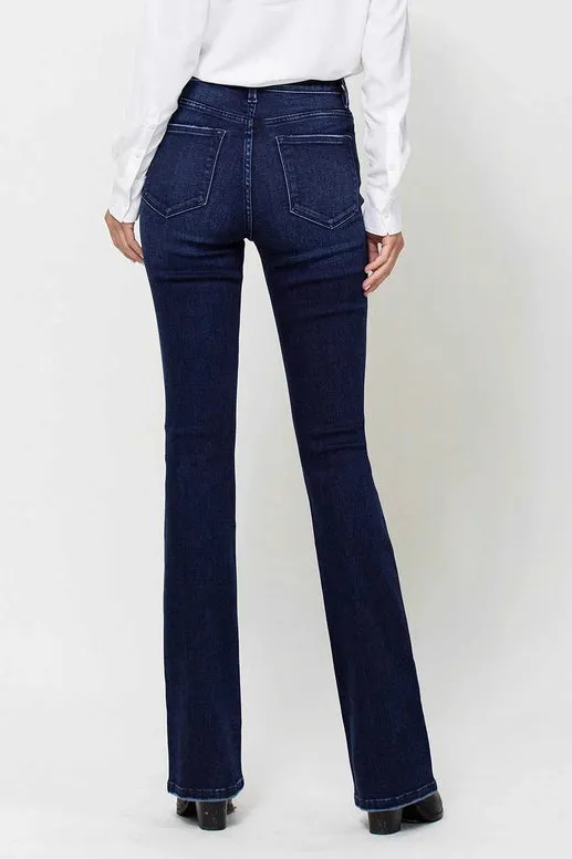 Kansas City High Rise Flare Denim