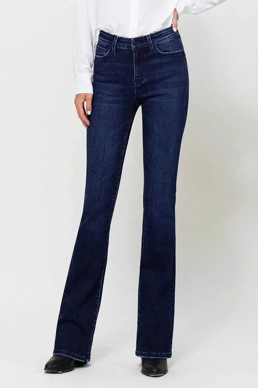 Kansas City High Rise Flare Denim