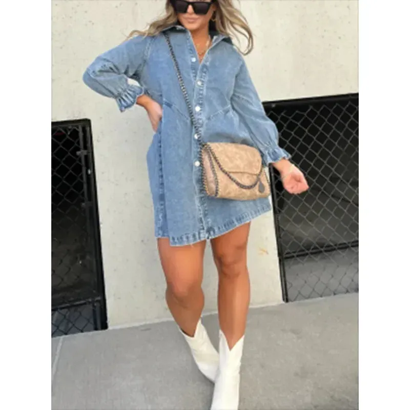 Kennedy - Versatile cute denim dress