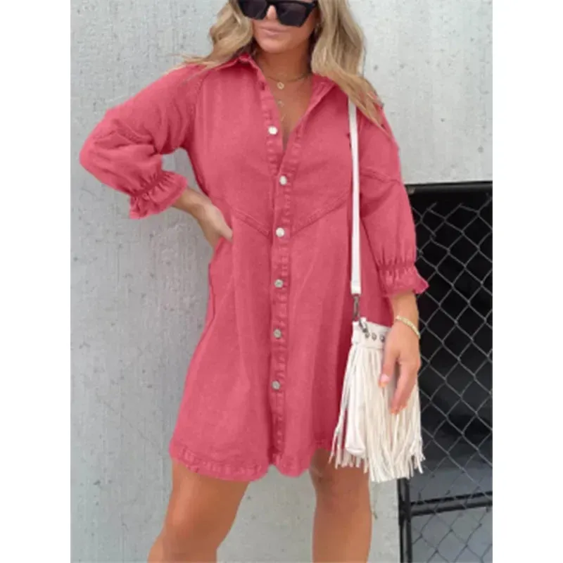 Kennedy - Versatile cute denim dress