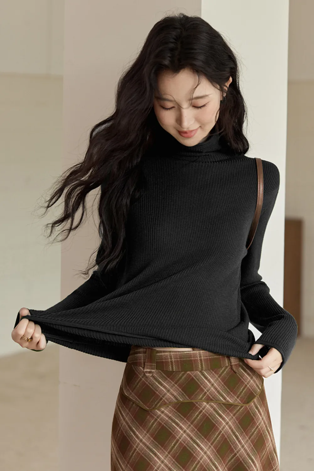 Knitted Bottoming Shirt for Women