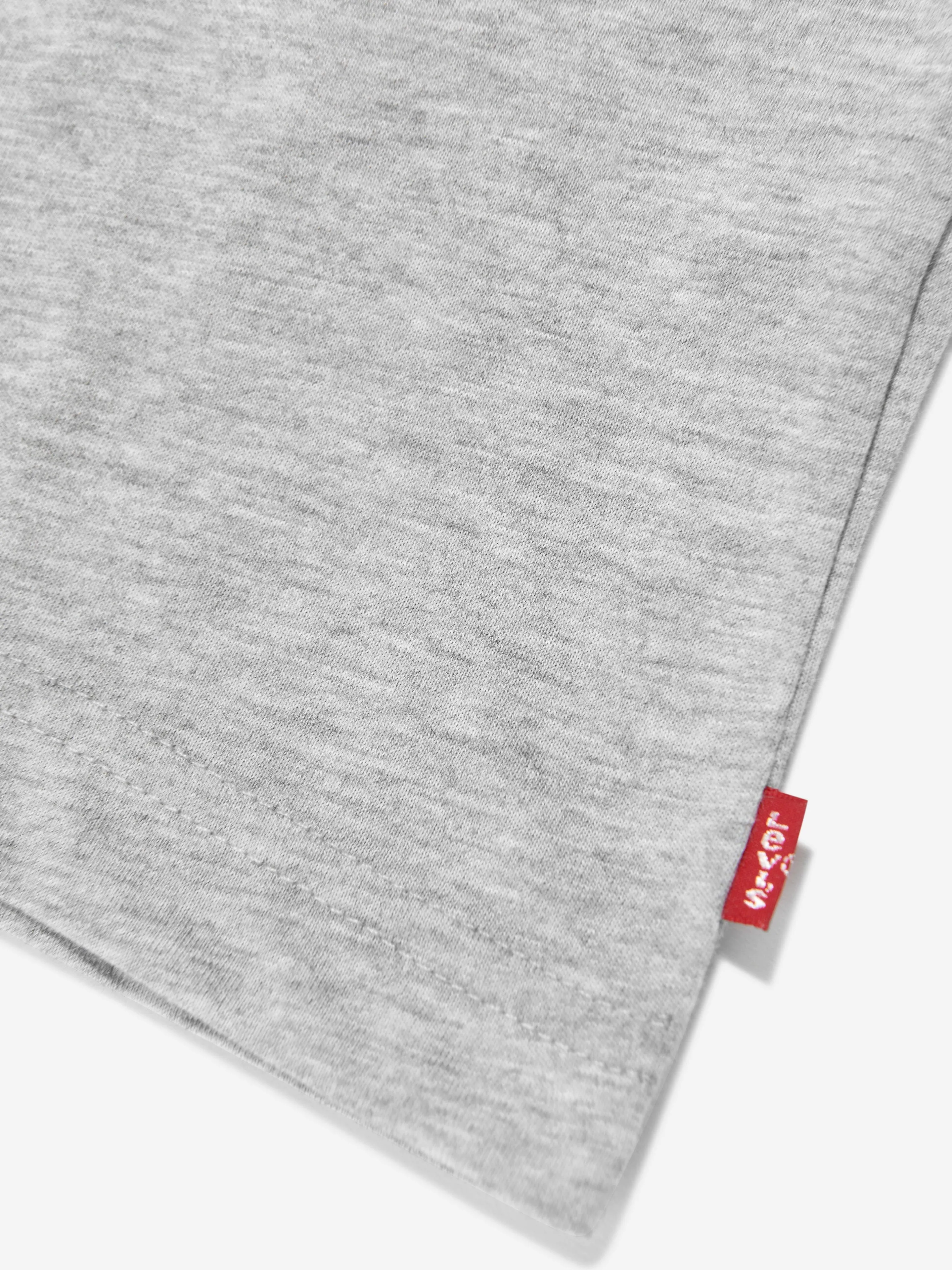 Levi's Wear Boys Sportswear Logo T-Shirt in Grey