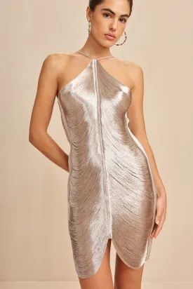 MARA DRESS - SILVER