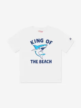 MC2 Saint Barth Boys King Shark T-Shirt in White