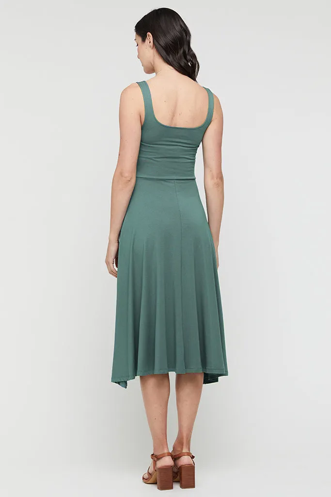 Melanie Maternity Dress - Silver Pine