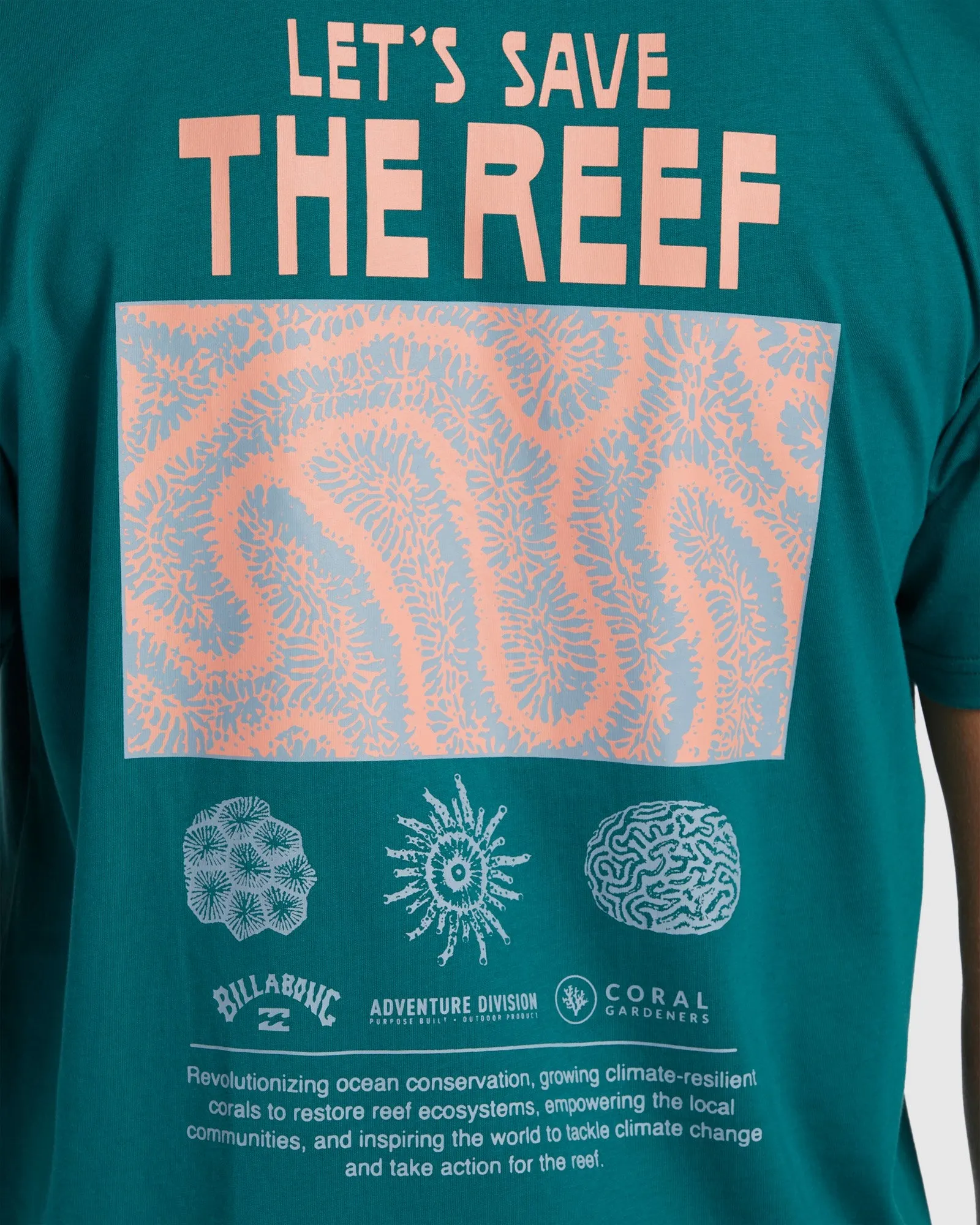 Mens Coral Gardeners Reef Nursery T-Shirt