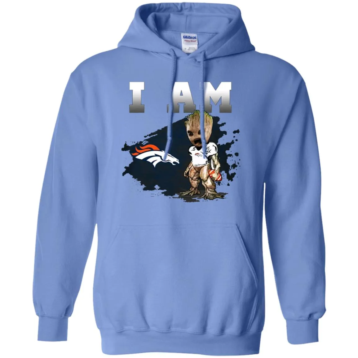 Nfl Denver Broncos I Am Groot T-shirt Pullover Hoodie Sweatshirt