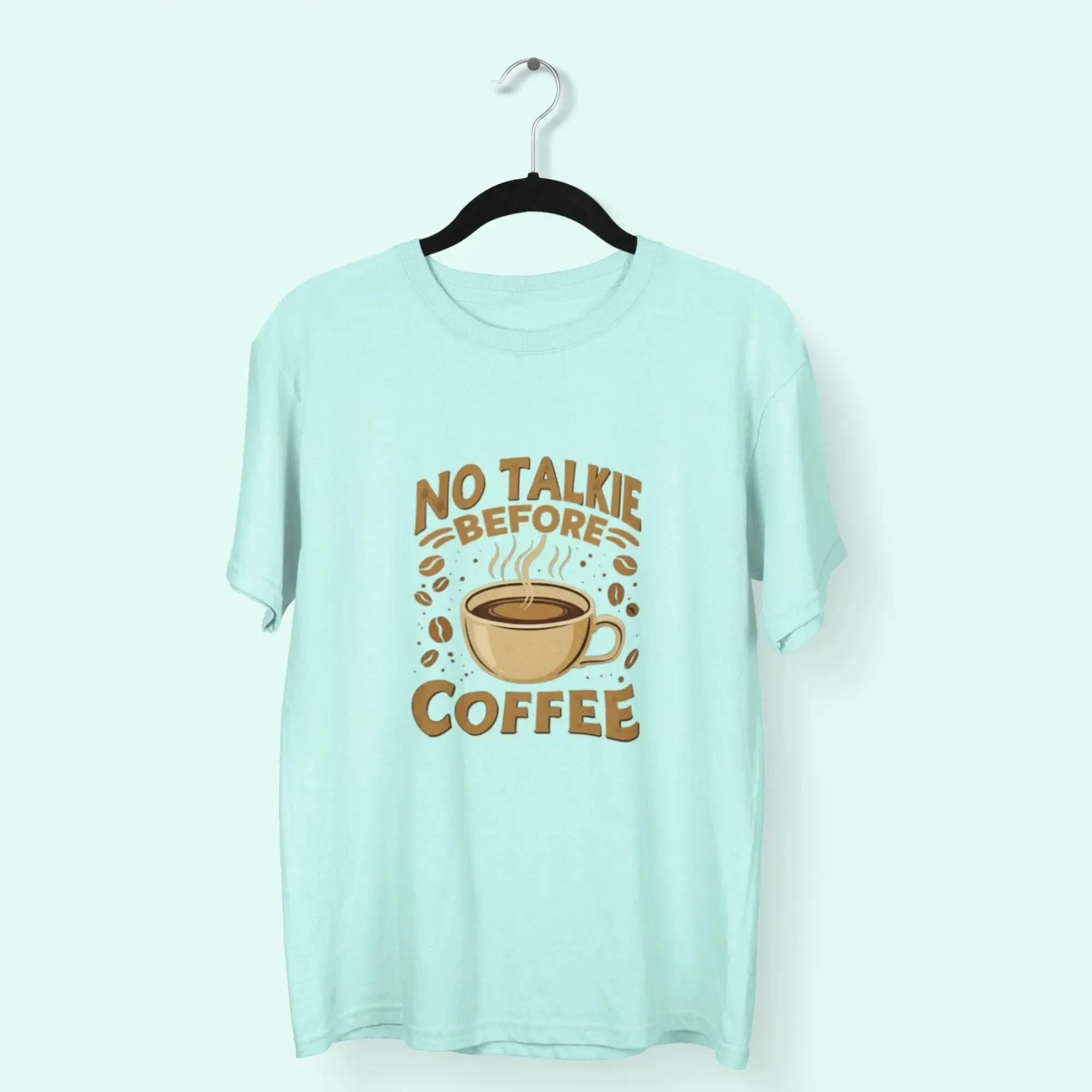 No talkie before coffee classic t-shirt