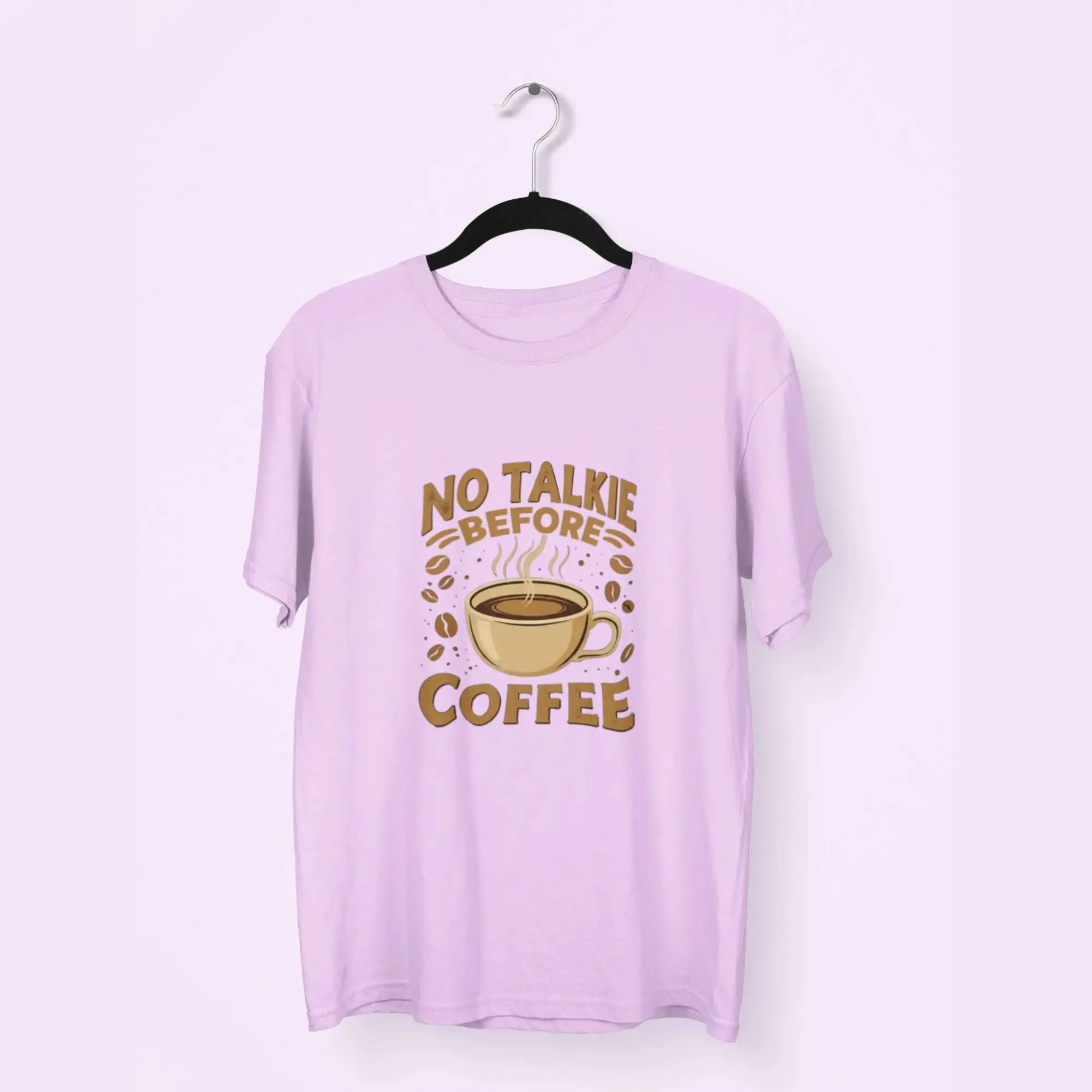 No talkie before coffee classic t-shirt