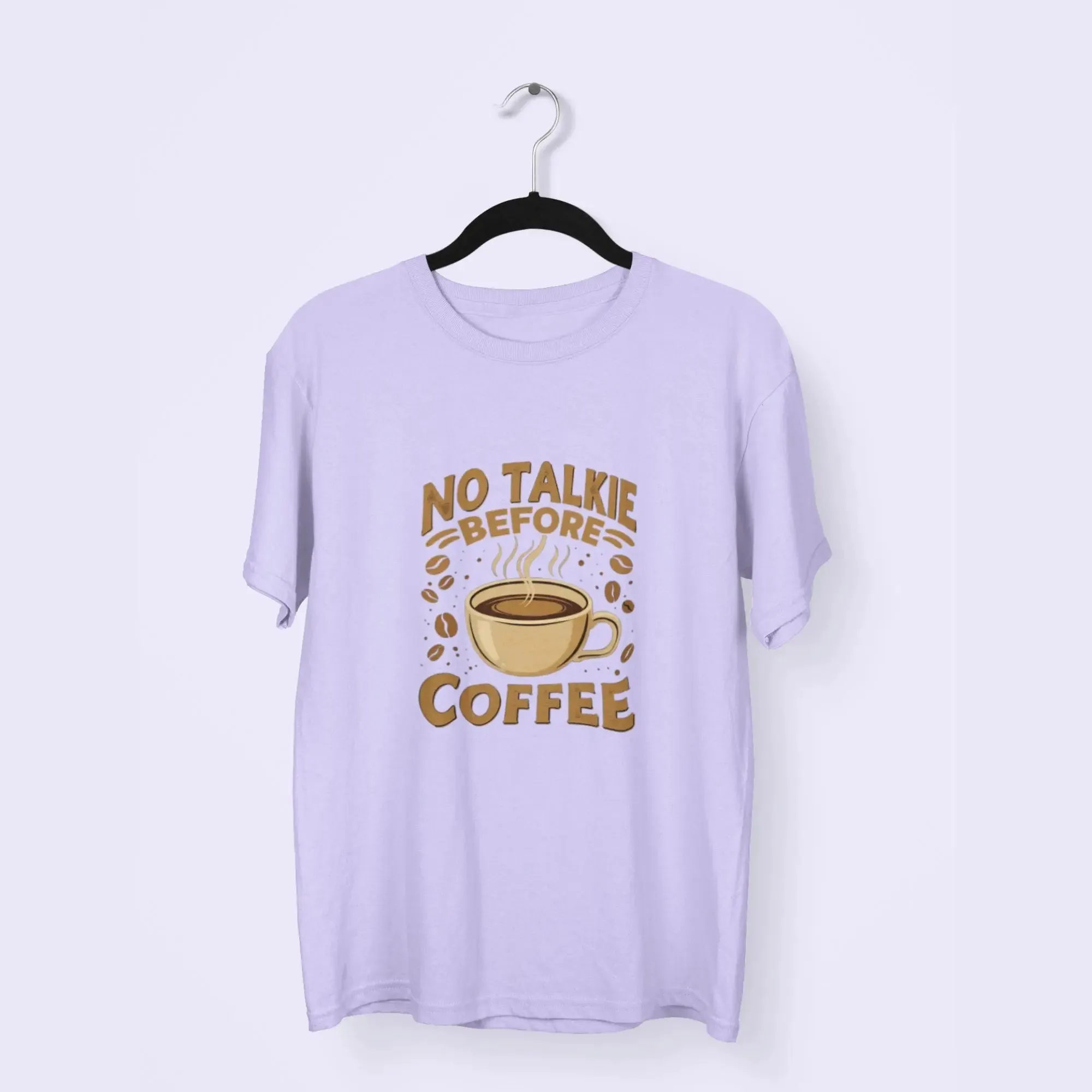 No talkie before coffee classic t-shirt