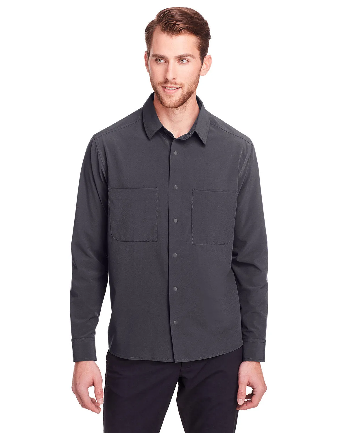 North End NE500 Men's Borough Stretch Performance Shirt