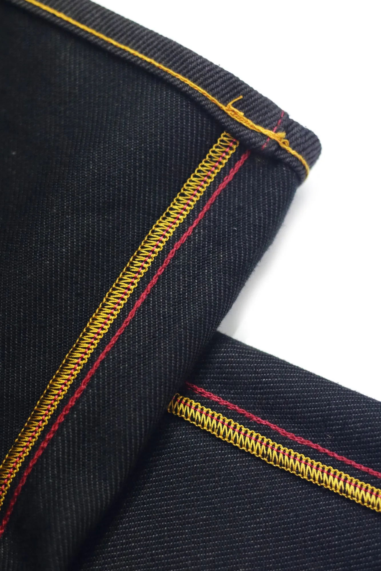 NP007 - MYSTERIOUS INDIGO x BLACK SELVEDGE DENIM 20oz