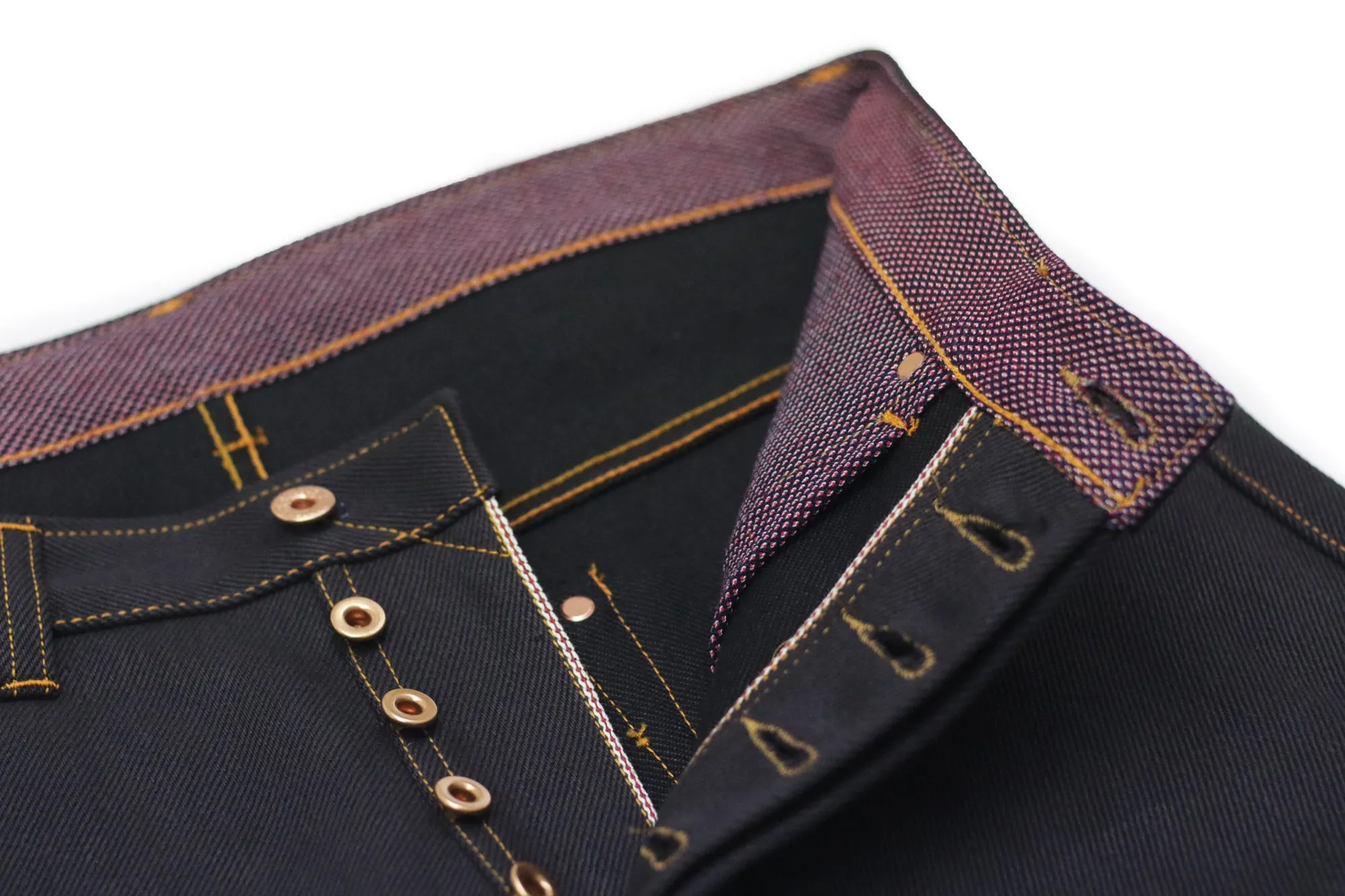 NP007 - MYSTERIOUS INDIGO x BLACK SELVEDGE DENIM 20oz