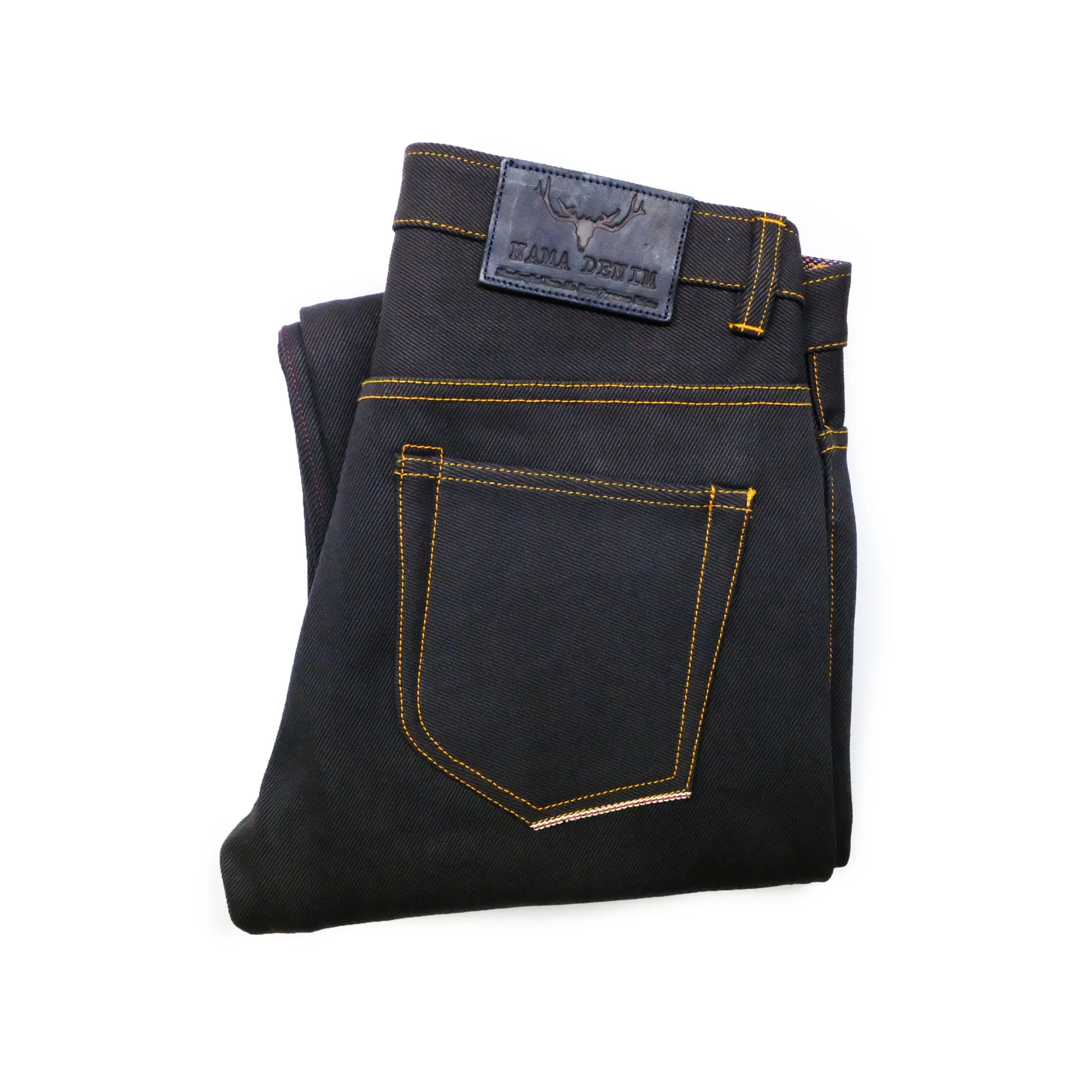 NP007 - MYSTERIOUS INDIGO x BLACK SELVEDGE DENIM 20oz