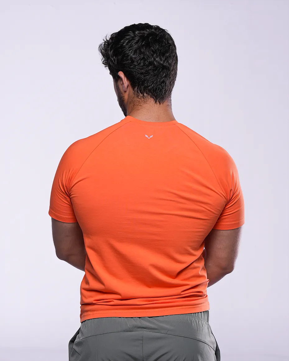 Orange Perfect Fit T-Shirt Men