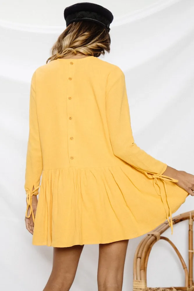 Paloma Dress Mustard